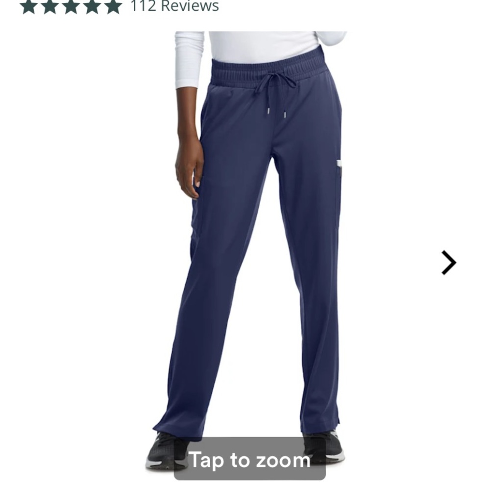 NAVY Scrubs & Beyond Dream Comfort Drawstring Pant